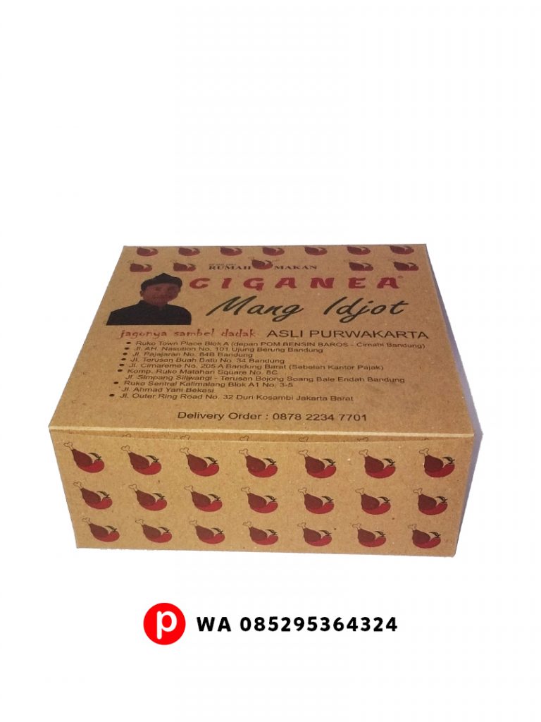 kemasan kraft catering