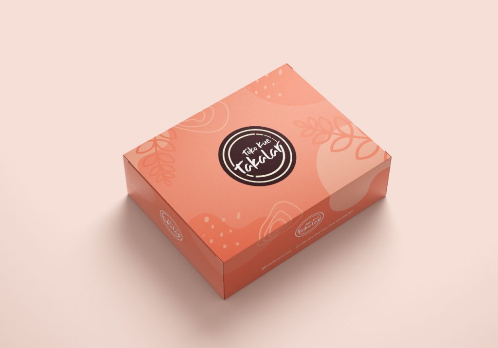 box kardus snack kekinian custom UMKM